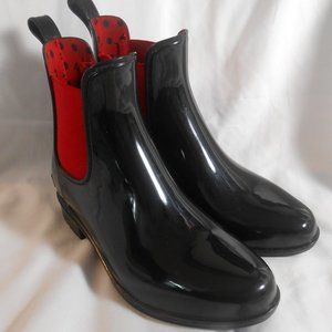 Women Ralph Lauren Tally Chelsea Rain Booties, "5"